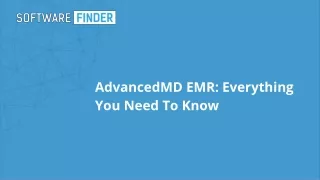 advancedmd emr everything you need to know