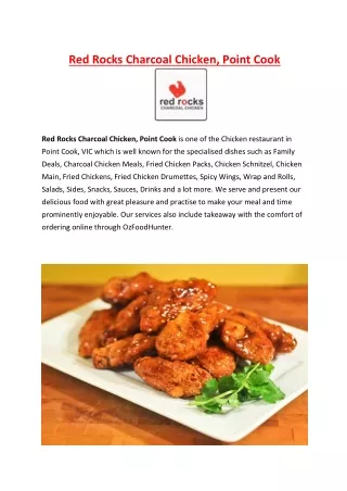 red rocks charcoal chicken point cook