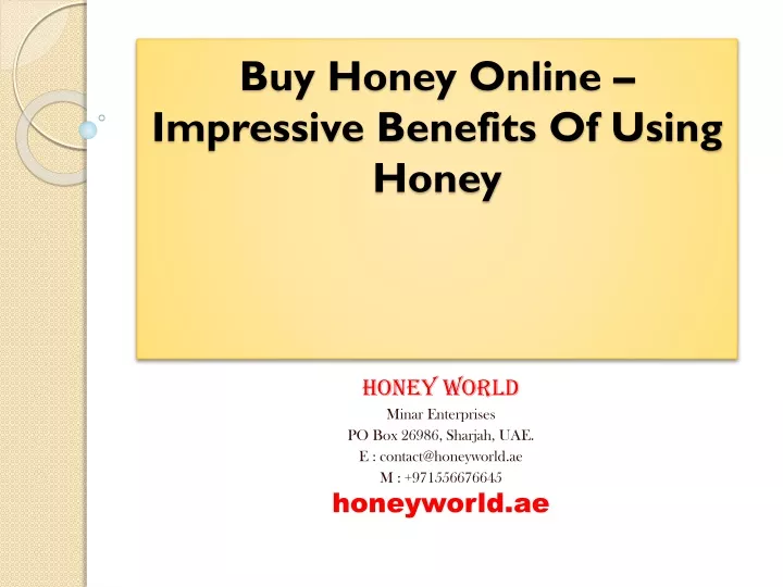 buy honey online impressive benefits of using honey