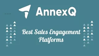 Best Sales Engagement Platforms