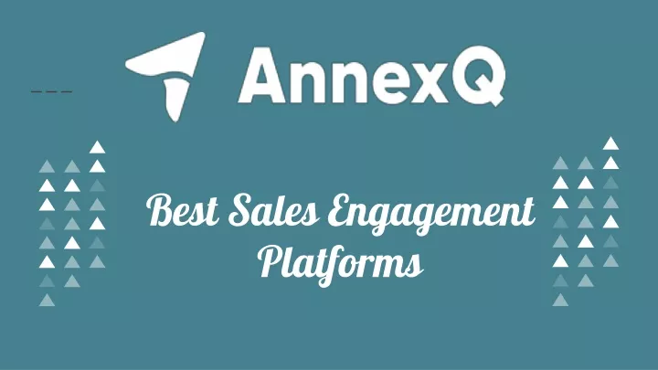 best sales engagement platforms