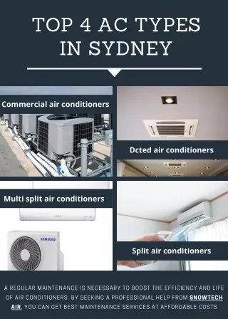 Top 4 Ac Types in Sydney