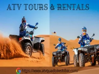 ATV Tours And Rentals