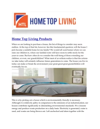 home top living products