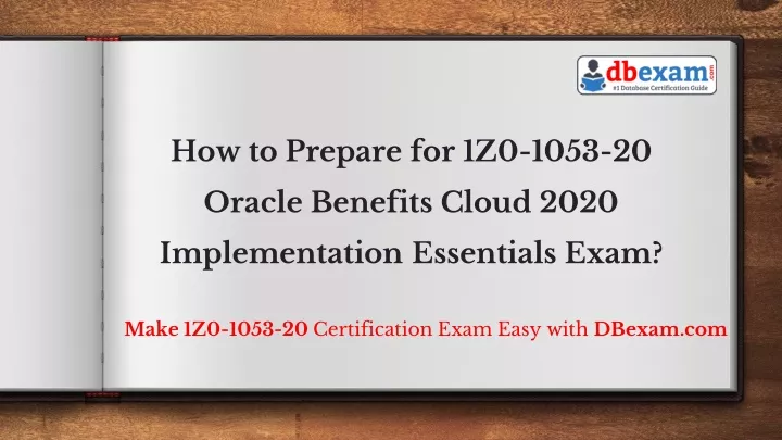how to prepare for 1z0 1053 20
