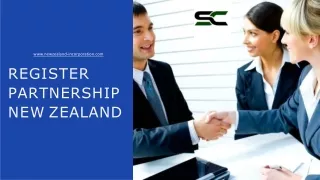 Register Partnership New Zealand