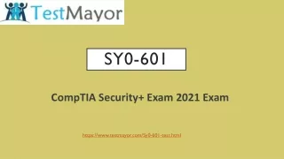 SY0-601 exam