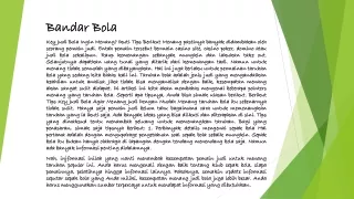 bandar bola