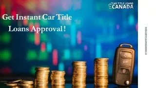 Get Instant Car Title Loan Approval!
