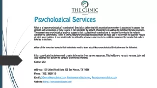 psychological services