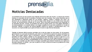 noticias destacadas