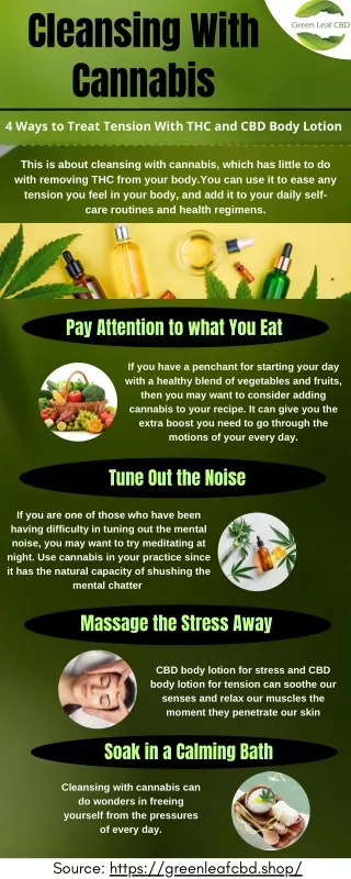 cleansing with cannabis