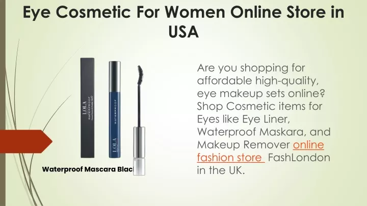 eye cosmetic for women online store in usa