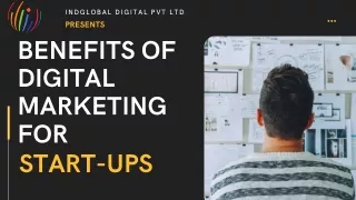Benefits of Digital marketing for start-up's