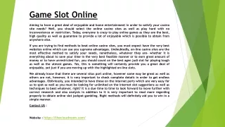 game slot online