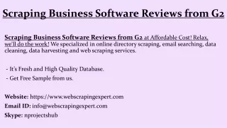 scraping business software reviews from g2