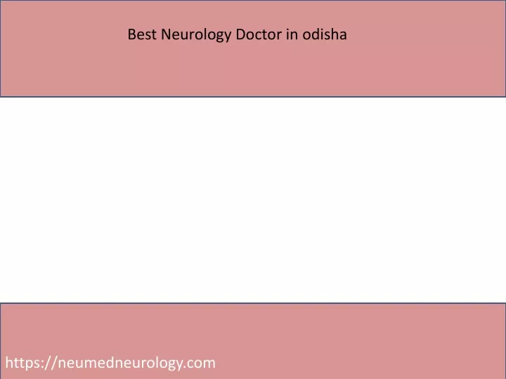 best neurology doctor in odisha