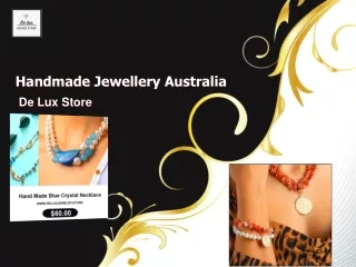 Handmade Jewellery Australia
