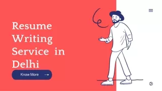 resume writing service in delhi