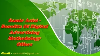 Samir Azizi Helps Digital Marketing Organizations