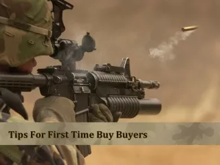 Best Tips For First Time Custom Gun Buyers