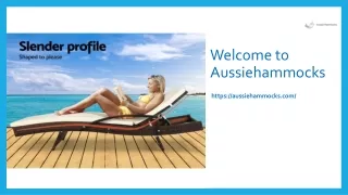 Welcome to Aussiehammocks