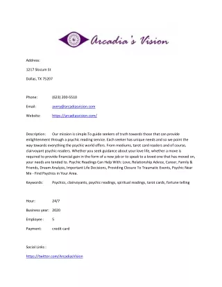address