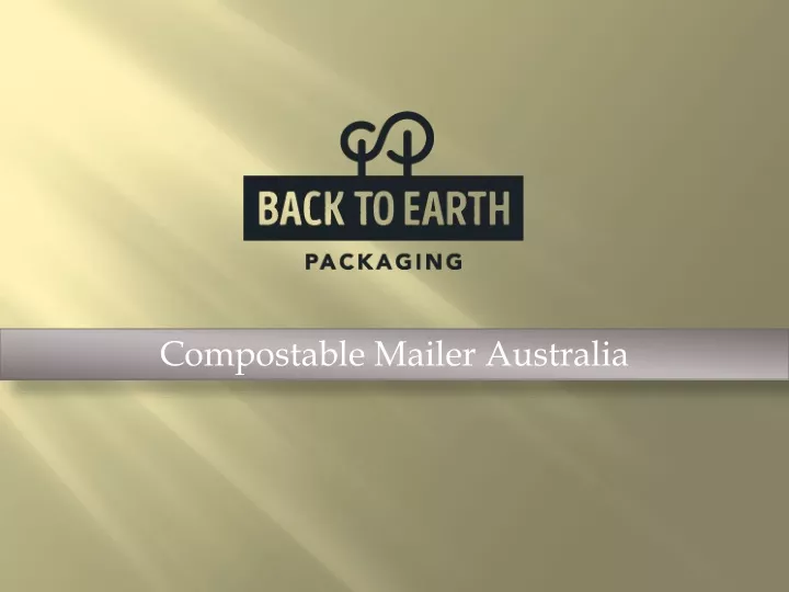 compostable mailer australia