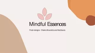 Mindful Essences - Chakra Bracelets and Necklaces