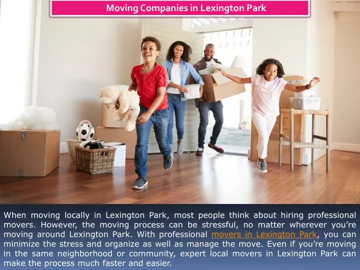 moving companies in lexington park