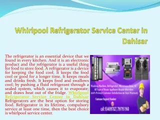 Whirlpool Microwave Oven Service Center in Thane