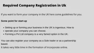 required company registration in uk