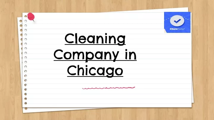 cleaning company in chicago