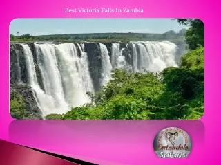 Best Victoria Falls In Zambia