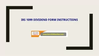 irs 1099 dividend form instructions