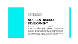 Product Designer and Product Design And Development Consultancy