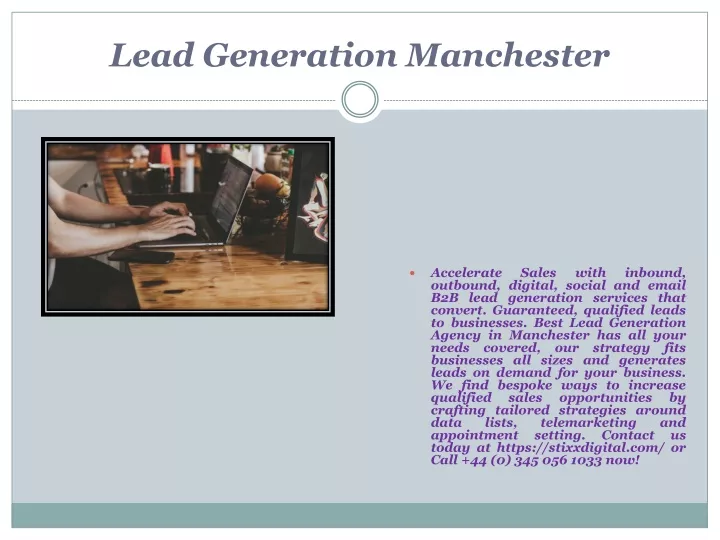 lead generation manchester