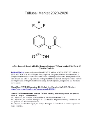 triflusal market 2020 2026
