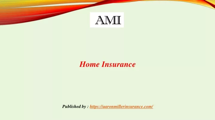 home insurance published by https