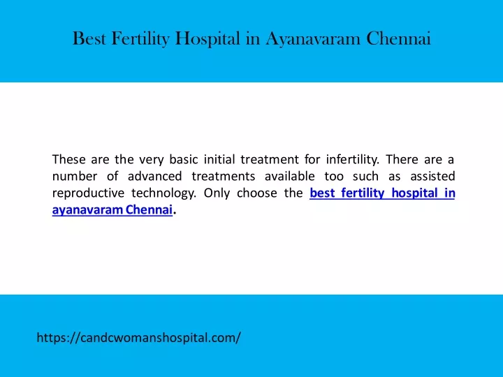 best fertility hospital in ayanavaram chennai