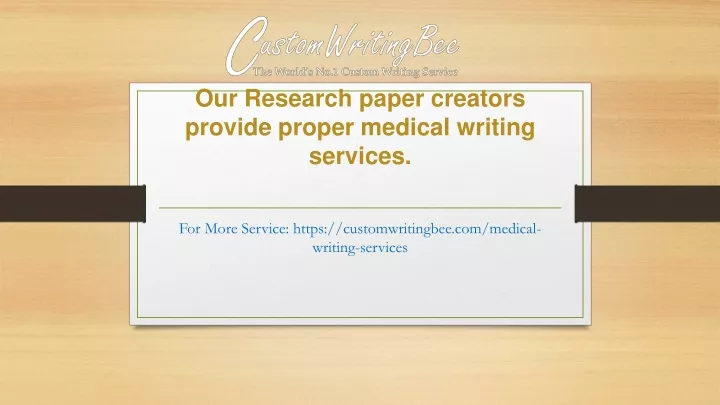 our research paper creators provide proper