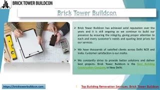 Top & Finest Building Construction Company in Delhi