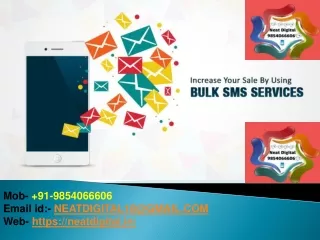 Get the Bulk SMS Services in Assam and expand consumers