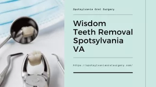 High-Quality Services of Wisdom Teeth Removal in Spotsylvania VA -  Spotsylvania Oral Surgery