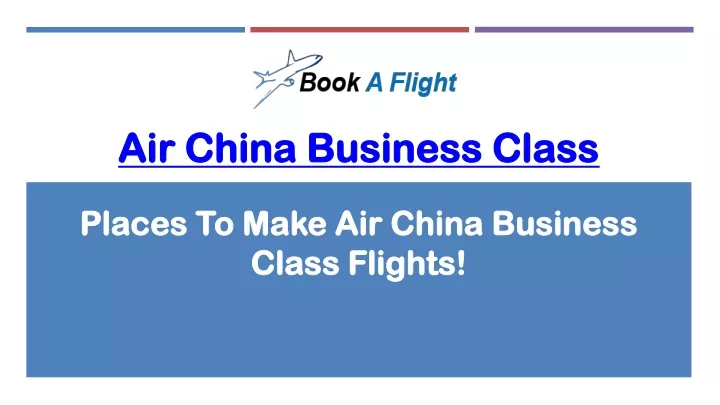 air china business class