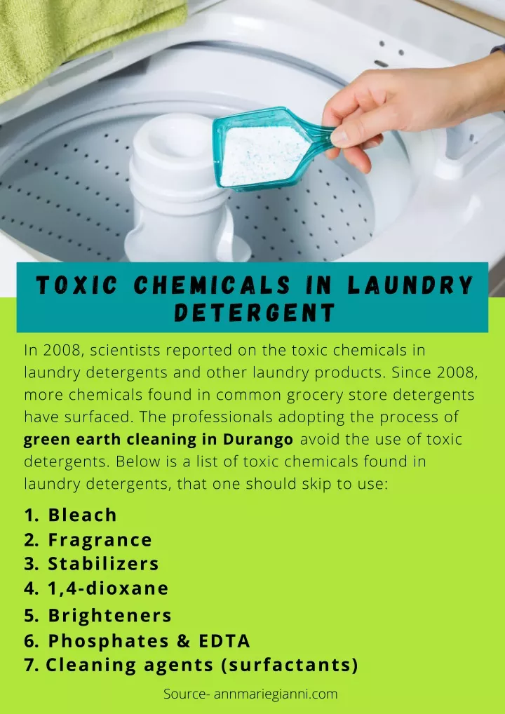 toxic chemicals in laundry detergent