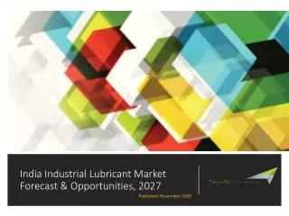 India Industrial Lubricant Market Share & Size, 2027