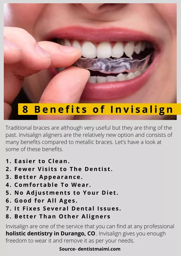 8 benefits of invisalign