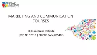 Acquire marketing skills with our marketing courses in Australia