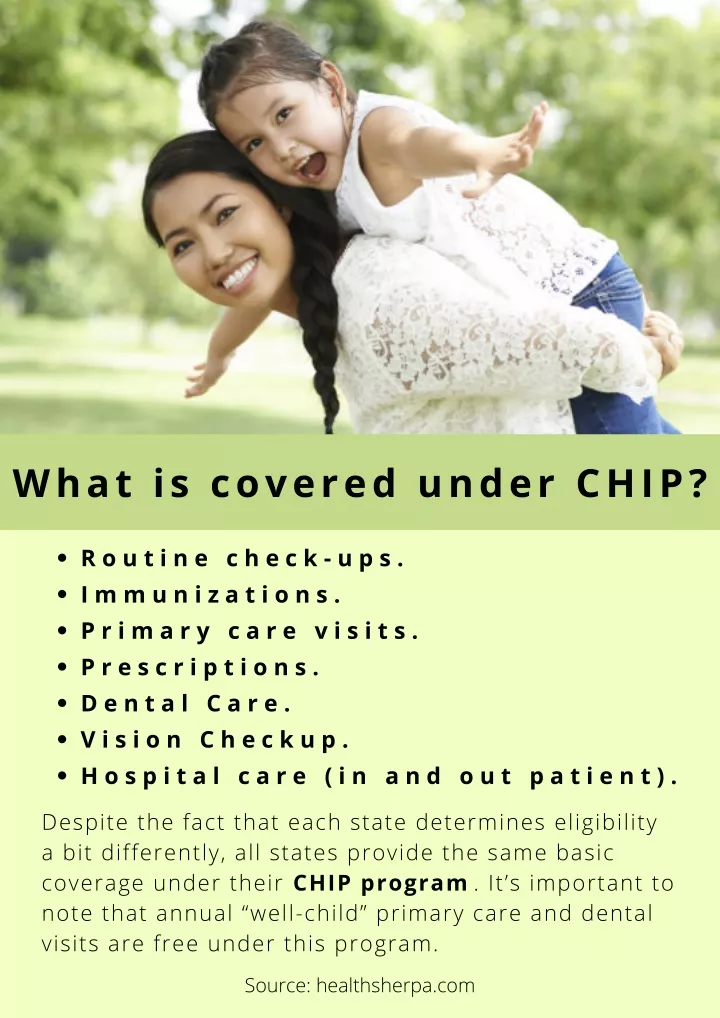 what is covered under chip
